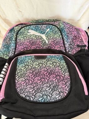 Puma Evercat Contender Backpack – Multicolor Laptop Bookbag School Gym Travel